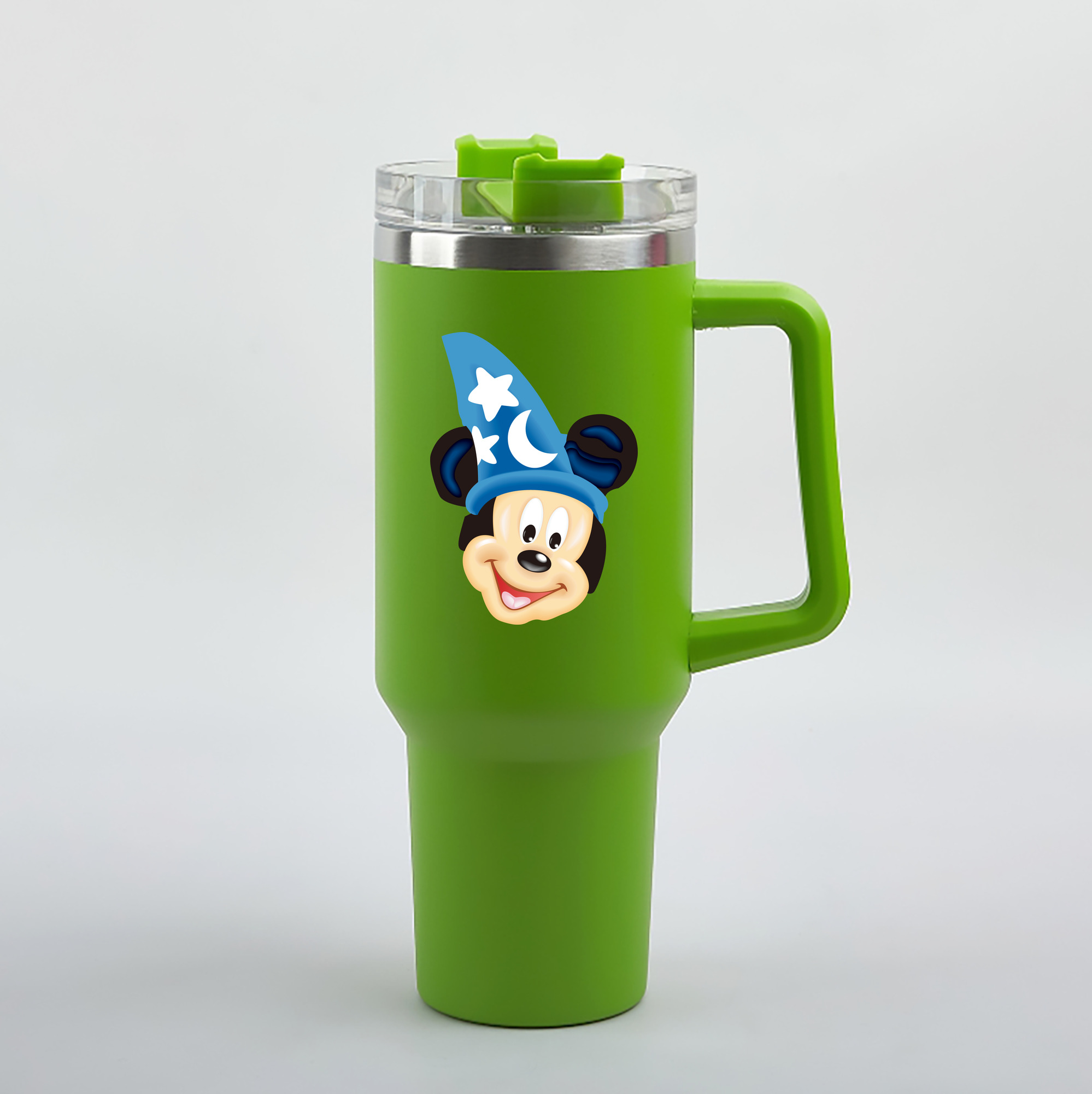 （画像用） ミッキーマウス Mickey Mouse 1200mL車用タンブラー（カラープリント）
